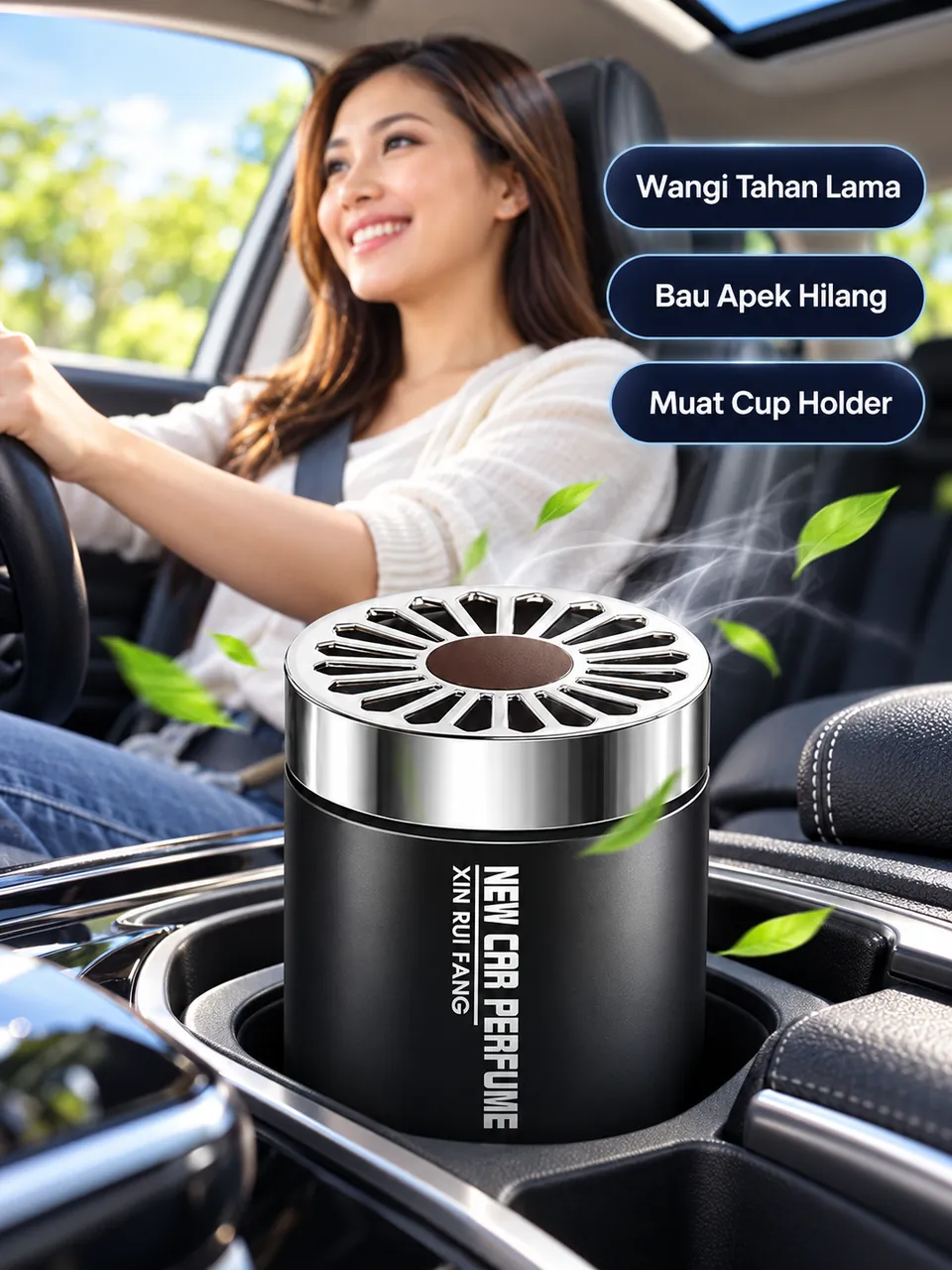 Mobil Bau Apek & Bau Rokok? Sekarang Kabin Wangi Segar Tiap Kali Masuk Mobil
